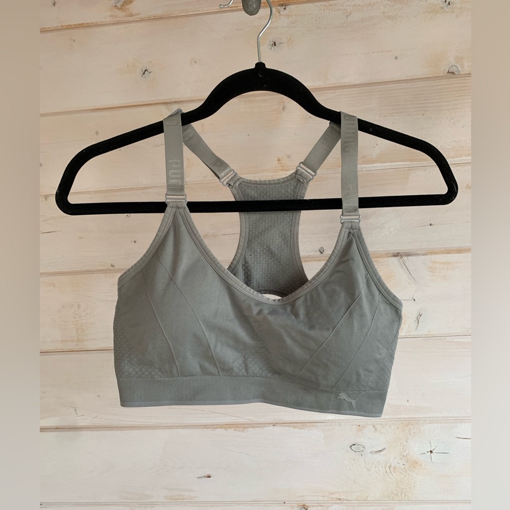 Puma | Grey Sports Bra